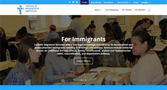 Desktop Screenshot of catholicmigration.org